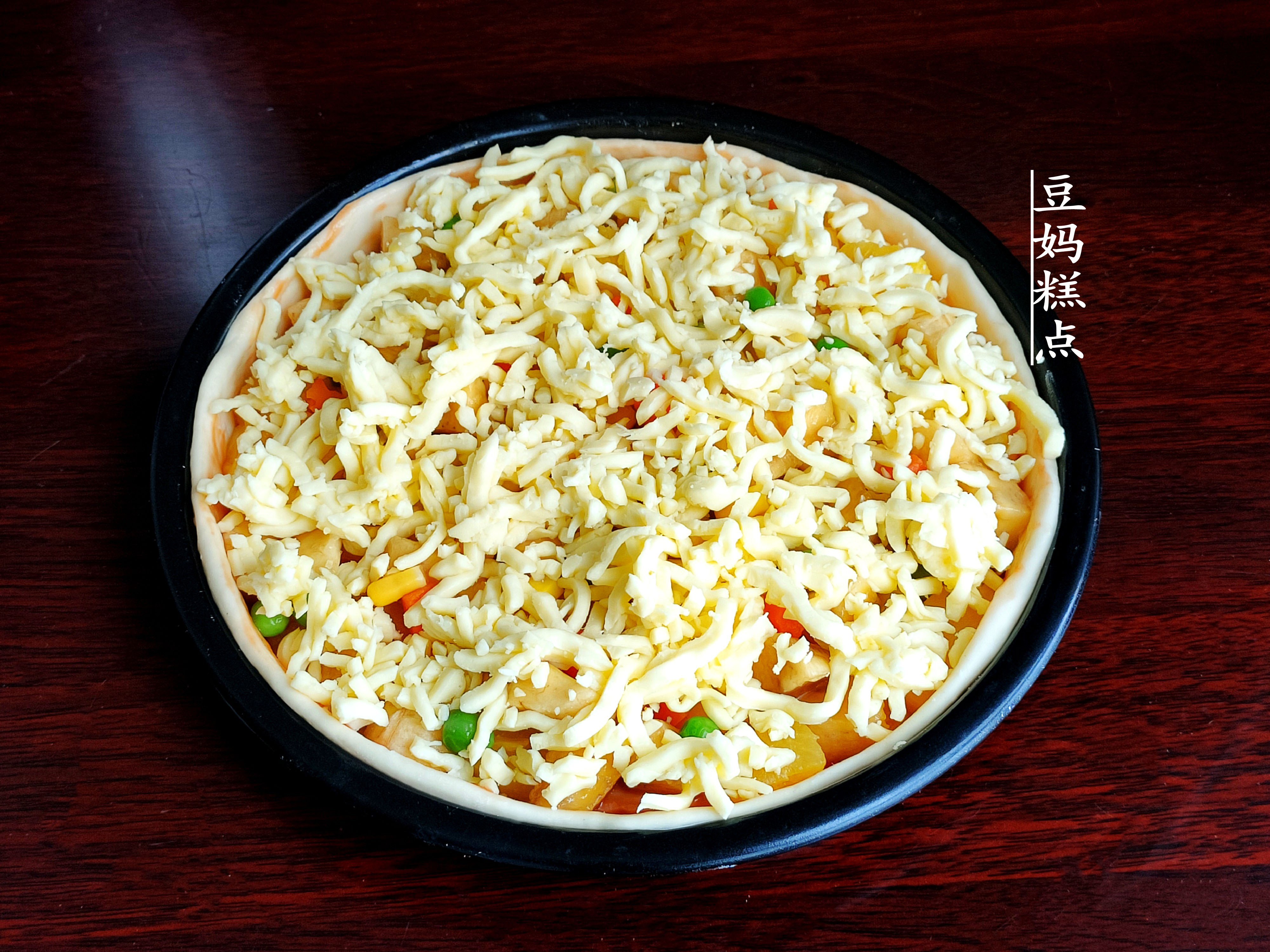 水果披萨怎么做好吃又简单视频,空气炸锅做水果披萨的家常做法