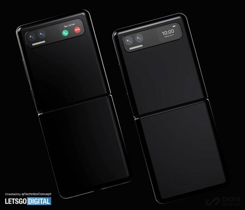 即将上市的手机折叠机,翻盖概念折叠屏手机