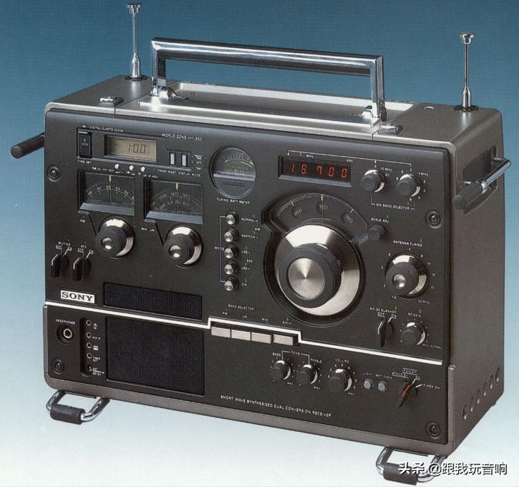 索尼经典全波段收音机,索尼八十年代