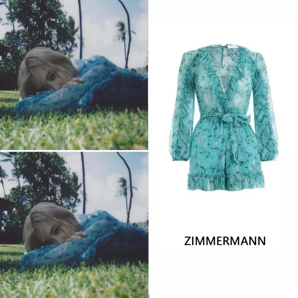 blackpink巴黎时装周lisa是爱豆吗,blackpink七周年绿色lisa衣服