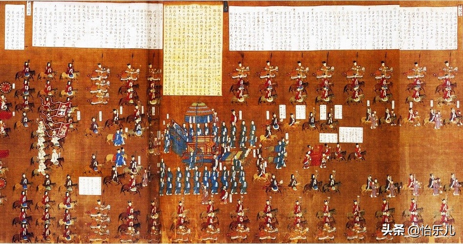 从《清平乐》一个场景,看15米宋仁宗出行图,告诉你何为大驾光临