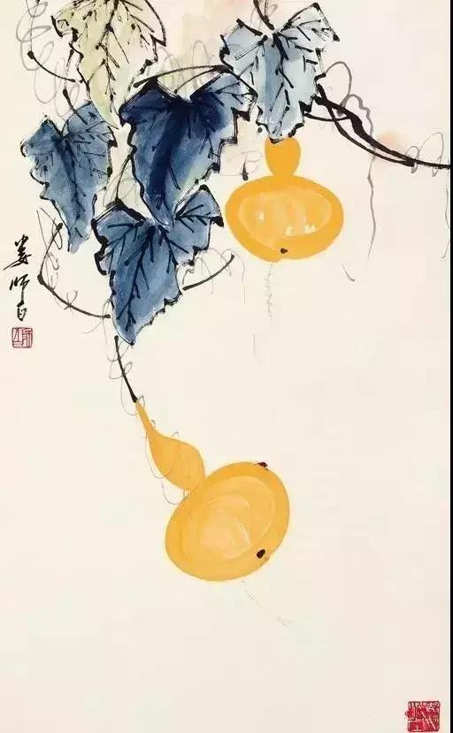 十大名家画葫芦,名家国画葫芦精品图