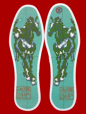 鞋垫独家手工,纯手工鞋垫万万没想到