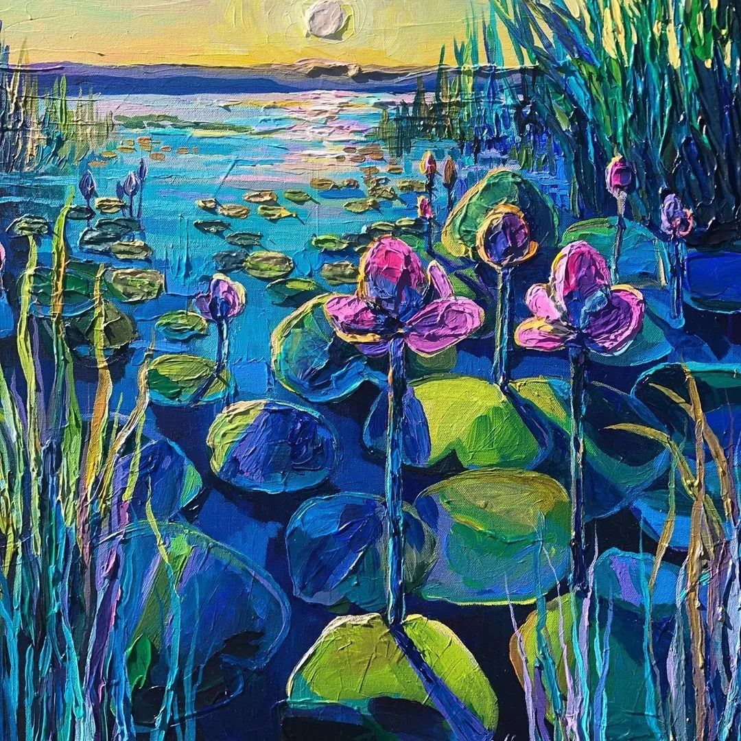 简单又有艺术感的油画怎么画,油画风景细节怎么画