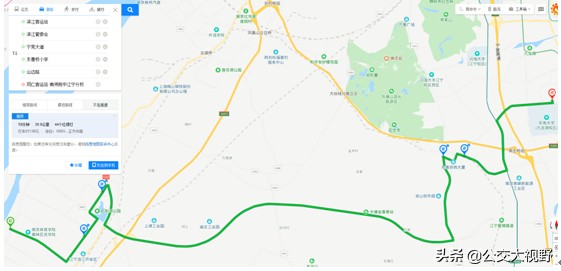 江宁707路最新路线图,江宁707路