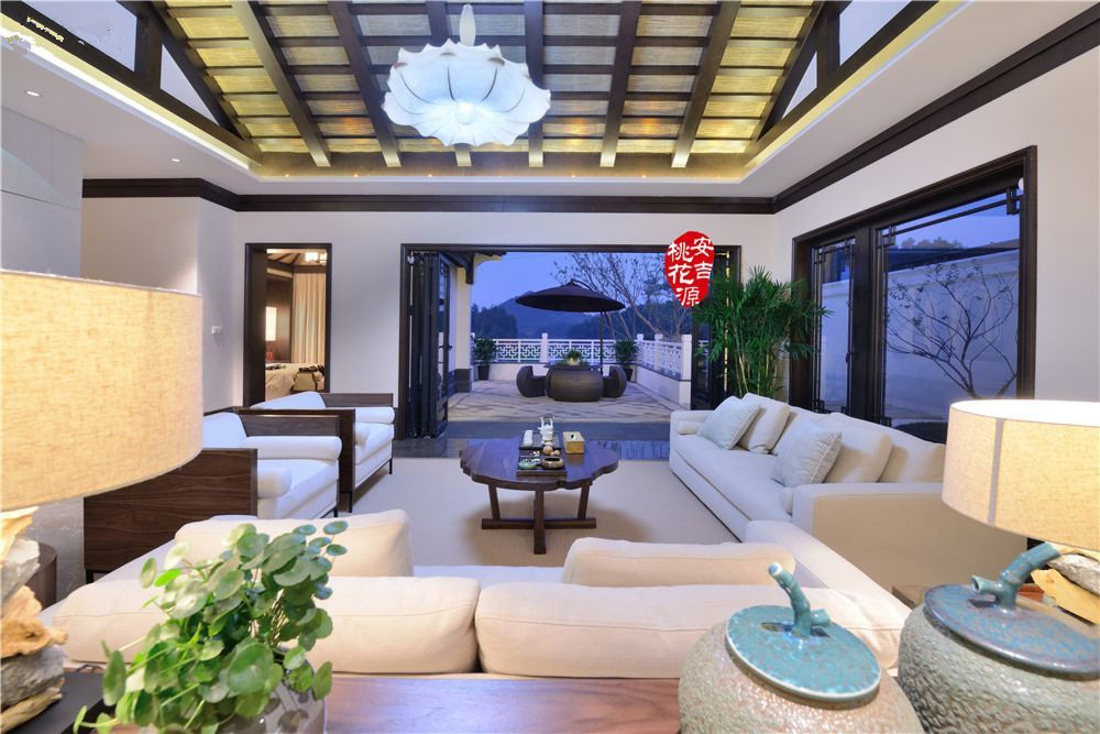 安吉绿城桃花源,安吉绿城桃花源中式合院