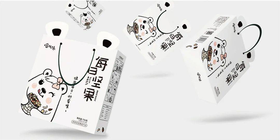 食品行业三巨头,三只松鼠坚果50克独立包装