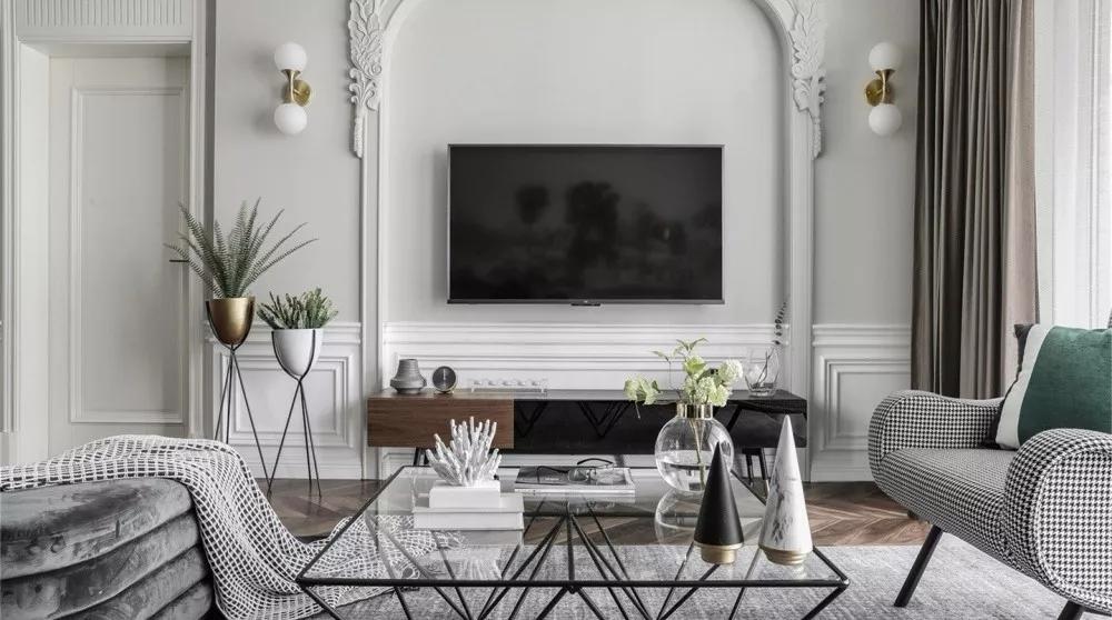 120㎡简约美式三代人的生活丨花漾美作朝花夕拾