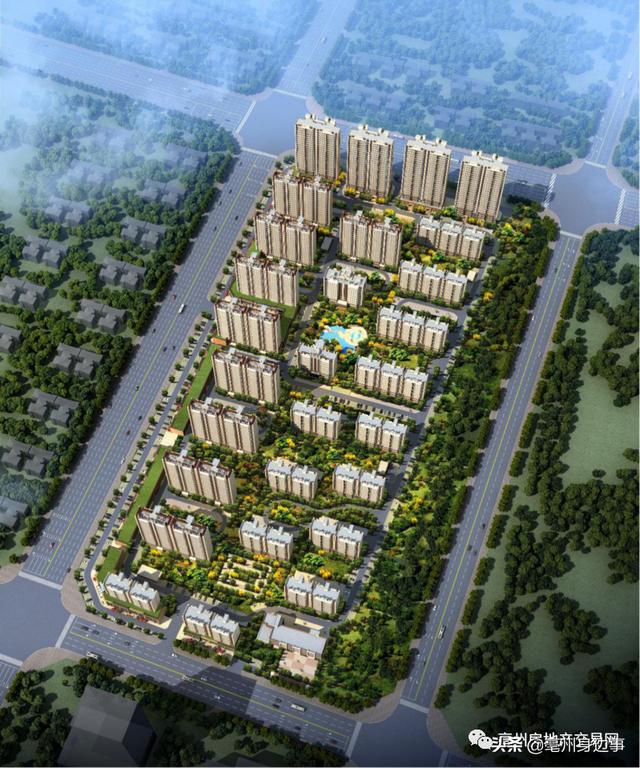 亳州市近三年开发项目规划图,亳州市新建安置房项目