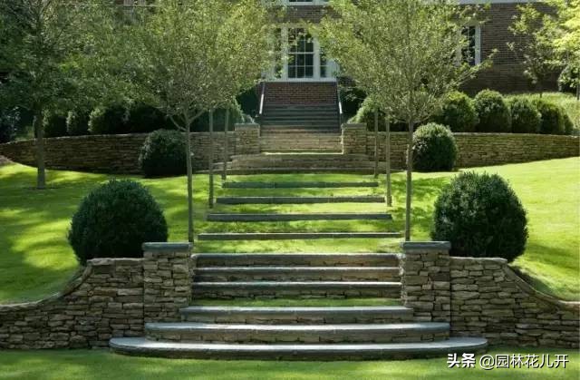 百款石材景观墙设计,挡土墙设计方案