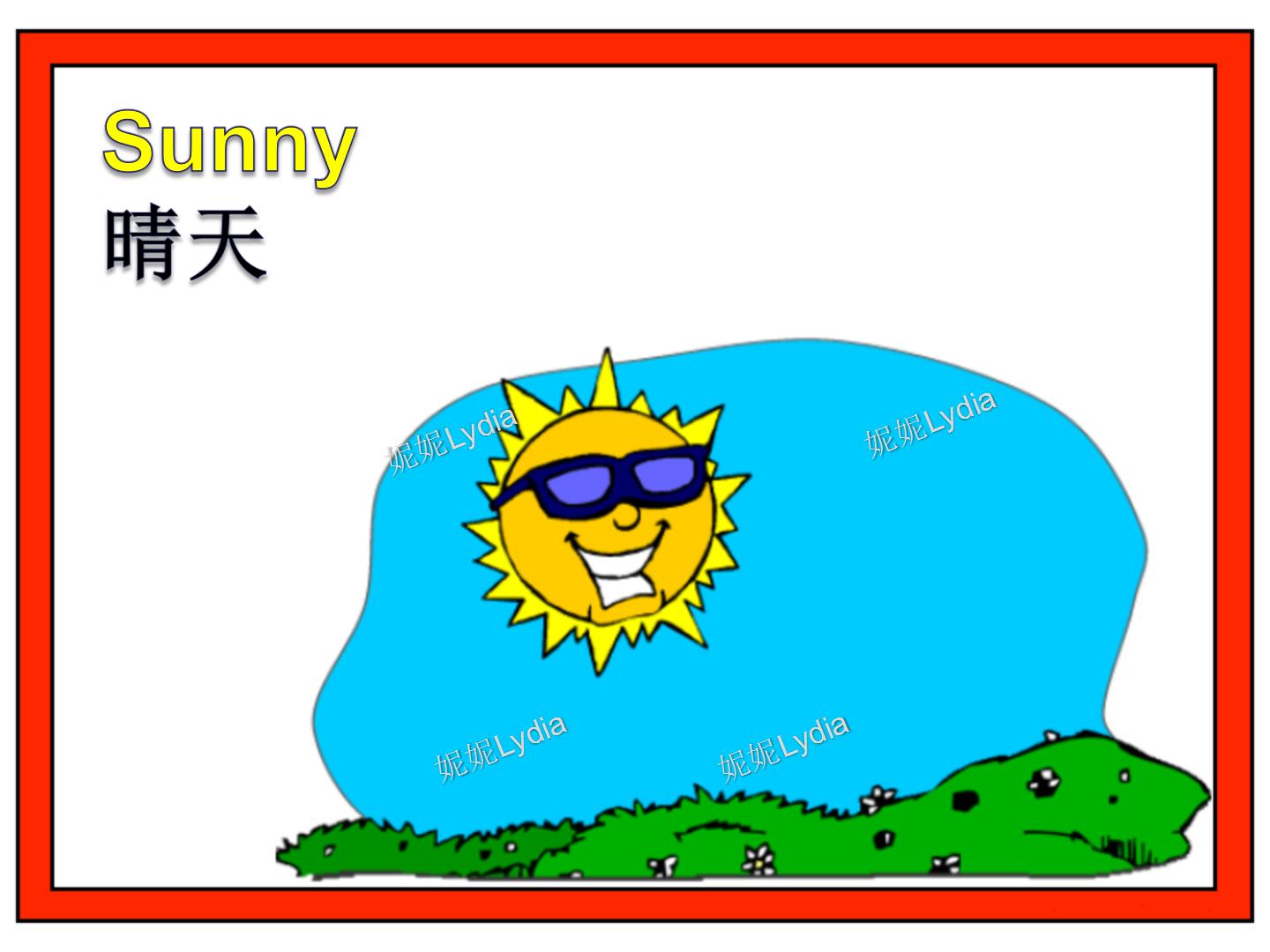 儿童英语天气课程,1-3岁英语天气启蒙动画