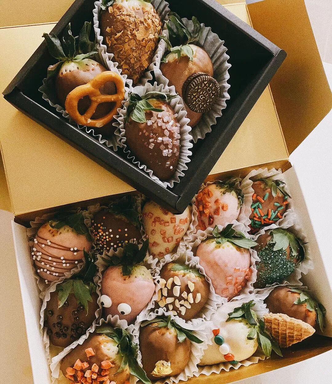 圣诞限定草莓,圣诞限定草莓树