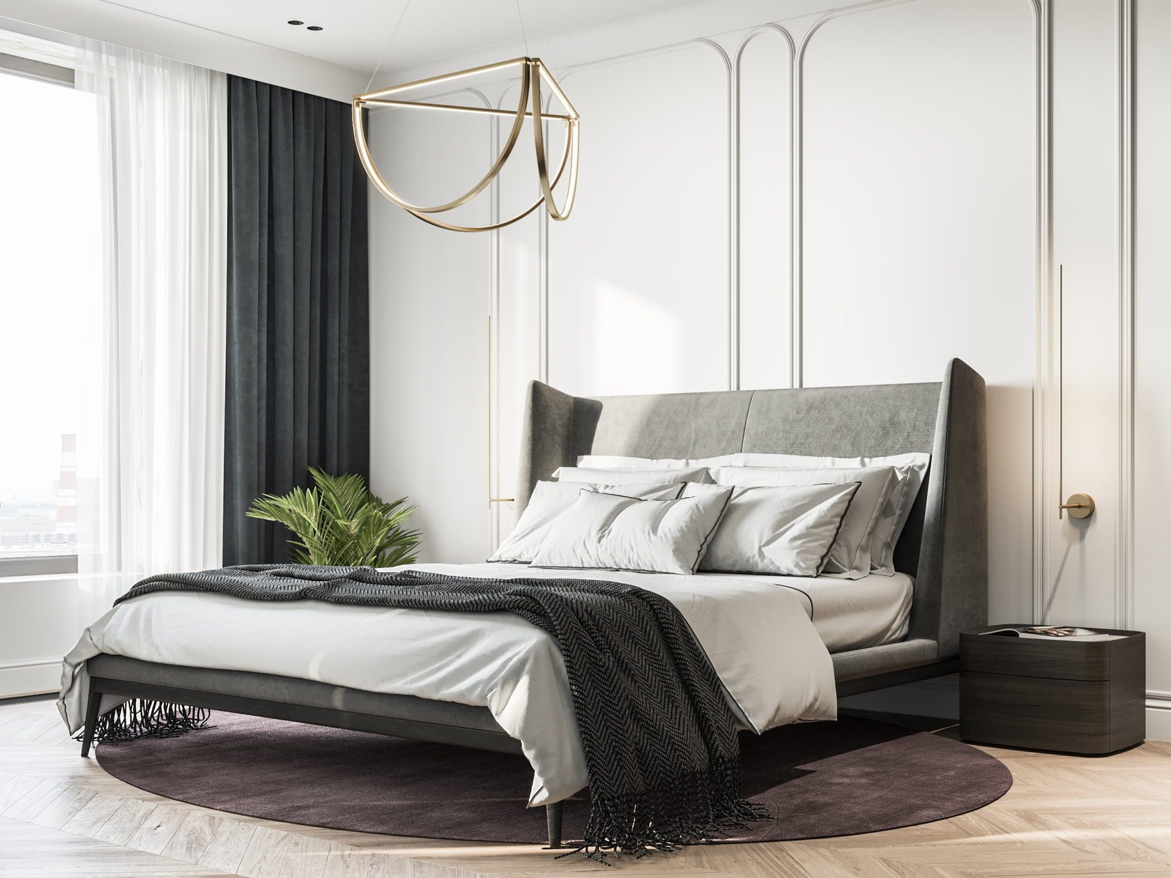 轻奢时尚新中式,轻奢新中式软装