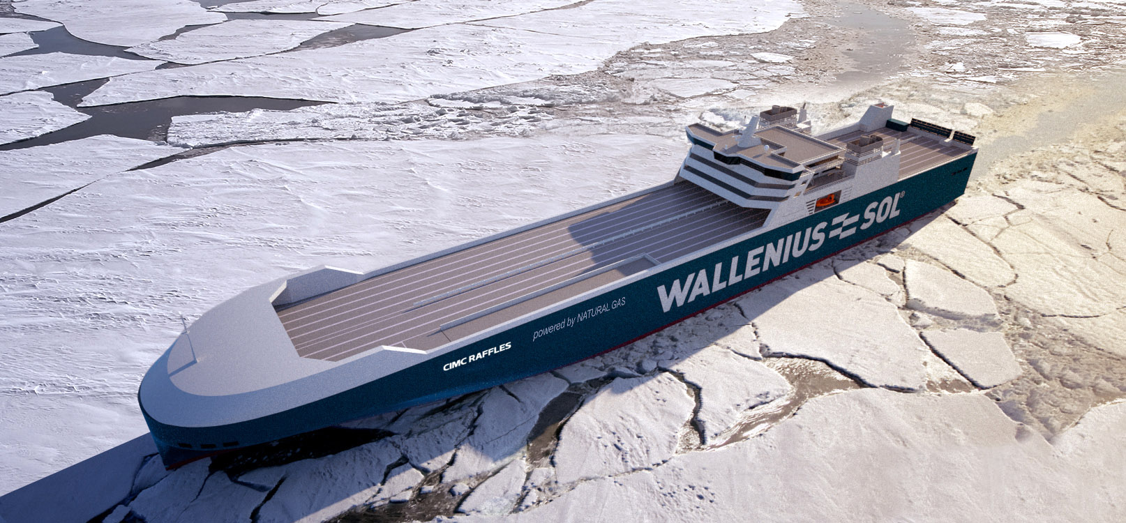 世界首艘双燃料豪华客滚船试航,全球最快的双体滚装船