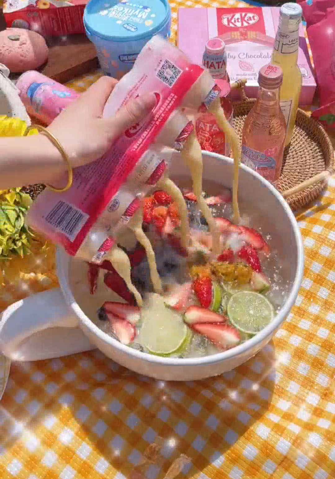 便利店夏日饮品diy,夏天便利店diy饮料