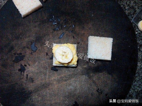 香蕉西多士做法视频,自制早餐西多士
