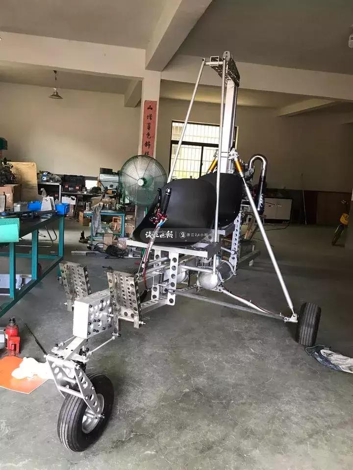 杭州小伙自己造飞机,杭州小伙造飞机