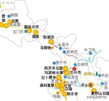 甘肃自驾游十大必去景点,陕西甘肃旅游攻略自驾游