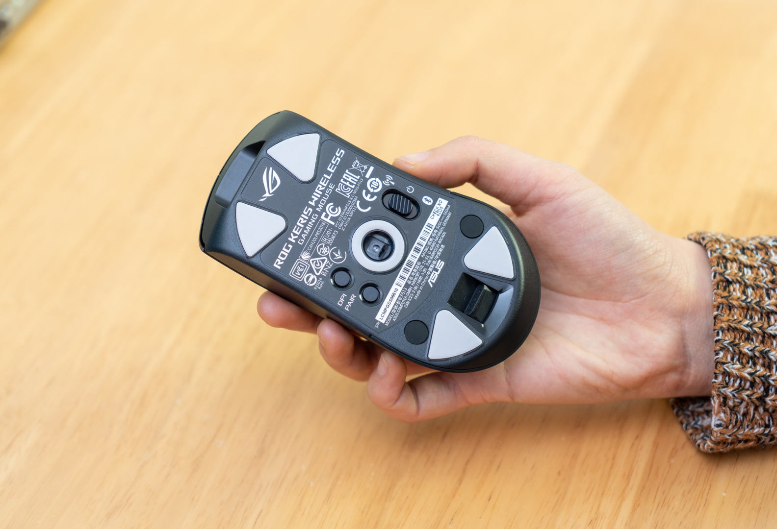 rog月刃无线鼠标,rog鼠标月刃36k开箱