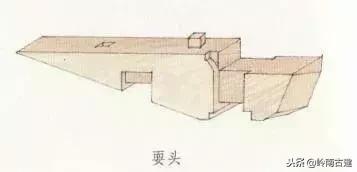 构件斗栱,拆分预制构件