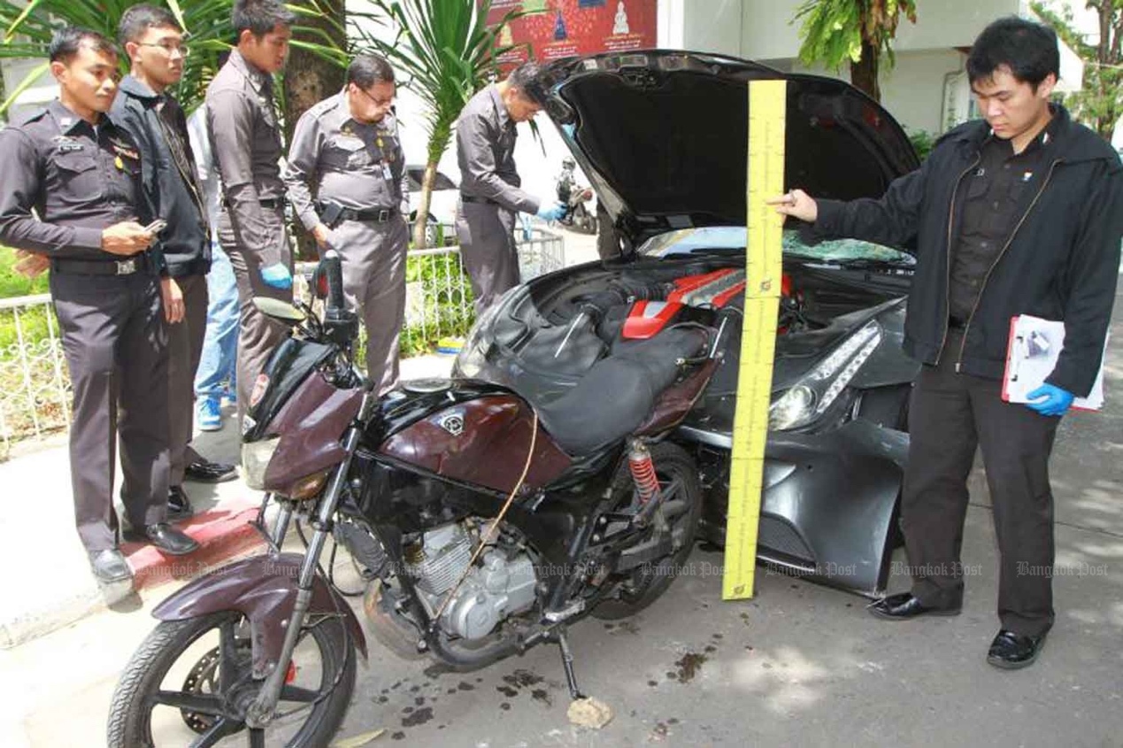 泰国撞死警察案,富豪撞死警察后续