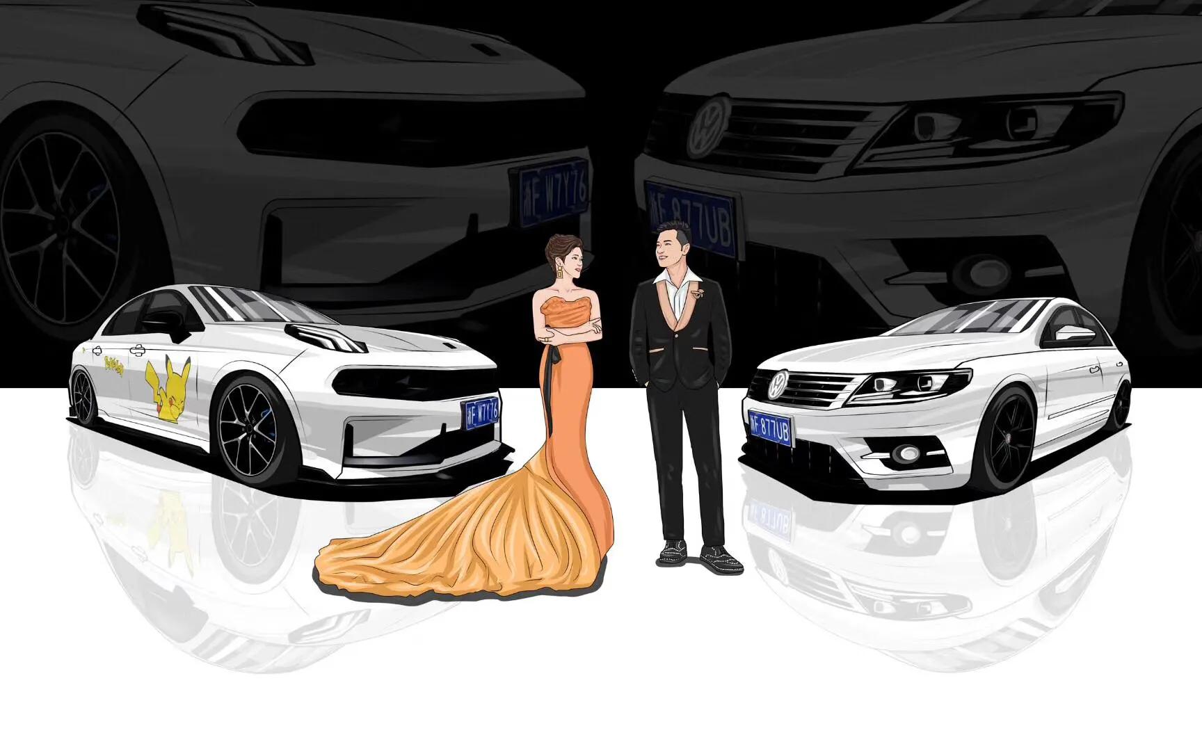 人车合一专属头像,人车合一微信头像