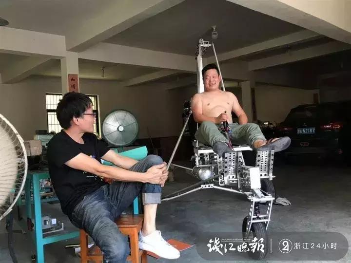 杭州小伙自己造飞机,杭州小伙造飞机