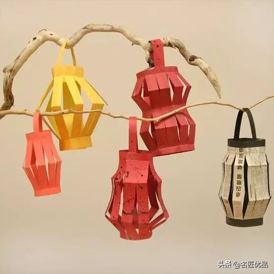 元宵节鼠年手工灯笼制作大全,元宵必备纸艺小灯笼手工制作