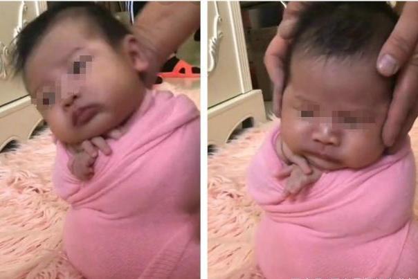 “满月照”有多坑娃，别看宝宝不哭不闹，ta可能正在默默遭罪