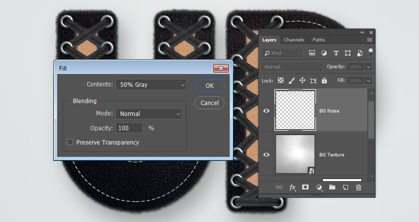 ps怎么做创意字体描边,ps鞋带花边怎么设计