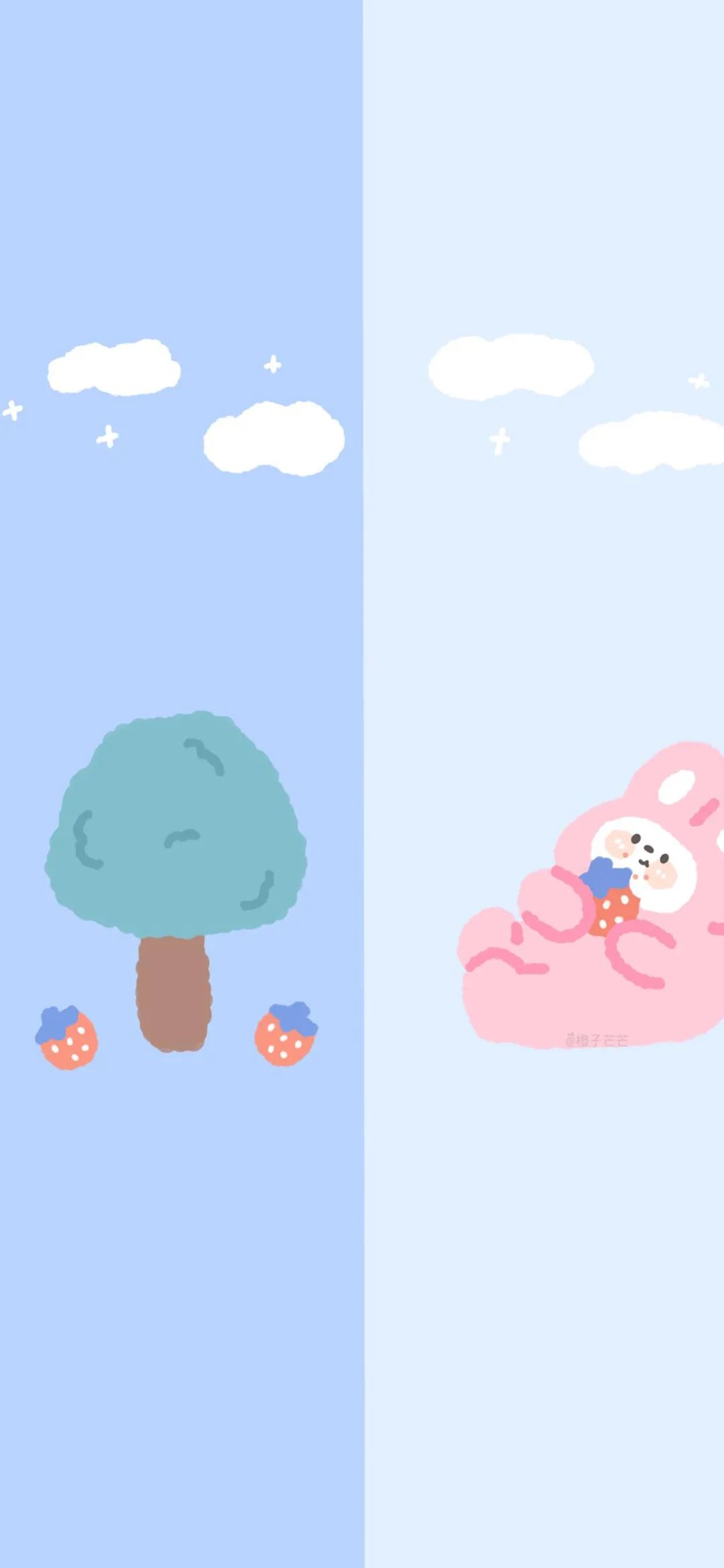 分区聊天背景壁纸，微信QQ都能用