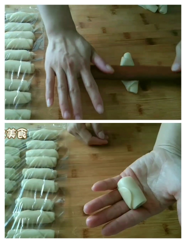 正宗绿豆饼做法及配方,绿豆饼这样做酥香可口清凉解暑