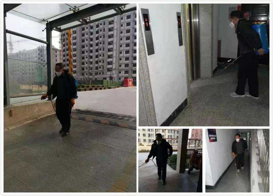 汇泰·海丰苑|严格管控进口+小区全面消毒！全力做好小区疫情防范工作！