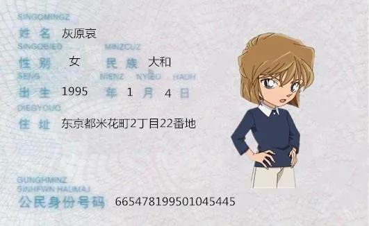 当动漫人物也有身份证,假如动漫人物来到现实