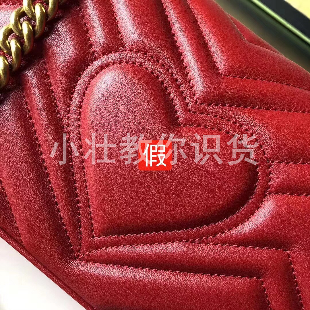 guccimarmont包真假鉴别,guccimarmont真假鉴定图