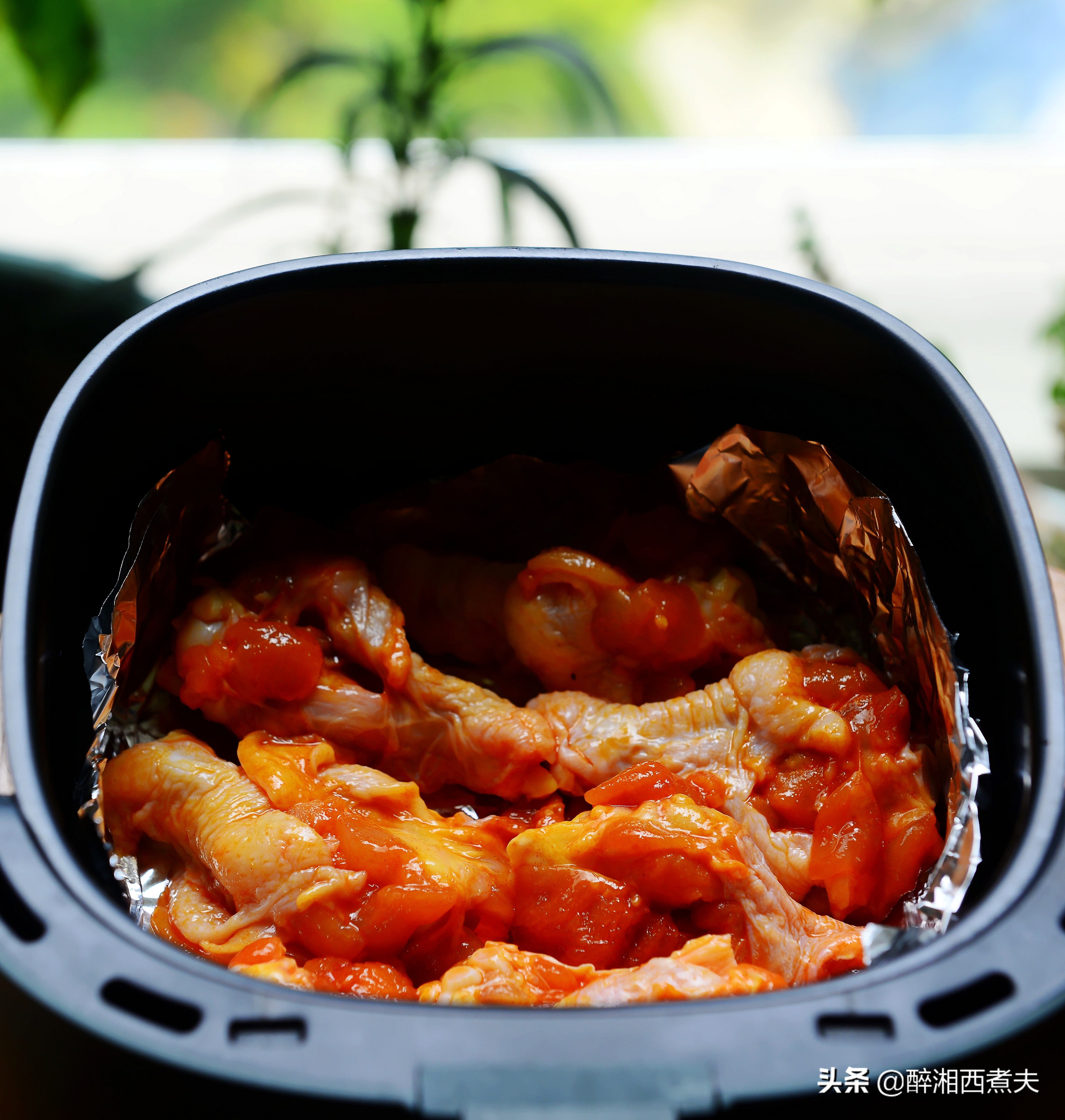 自打能网购到新奥尔良烤翅腌料,不用去肯德基了,自个烤不更香么