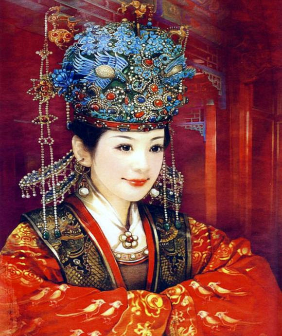 「汉装潋滟」德珍彩绘古典美人