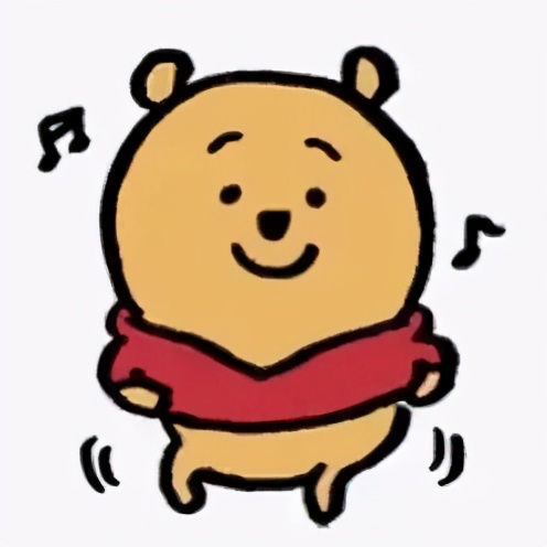 小熊维尼表情包：可爱小表情