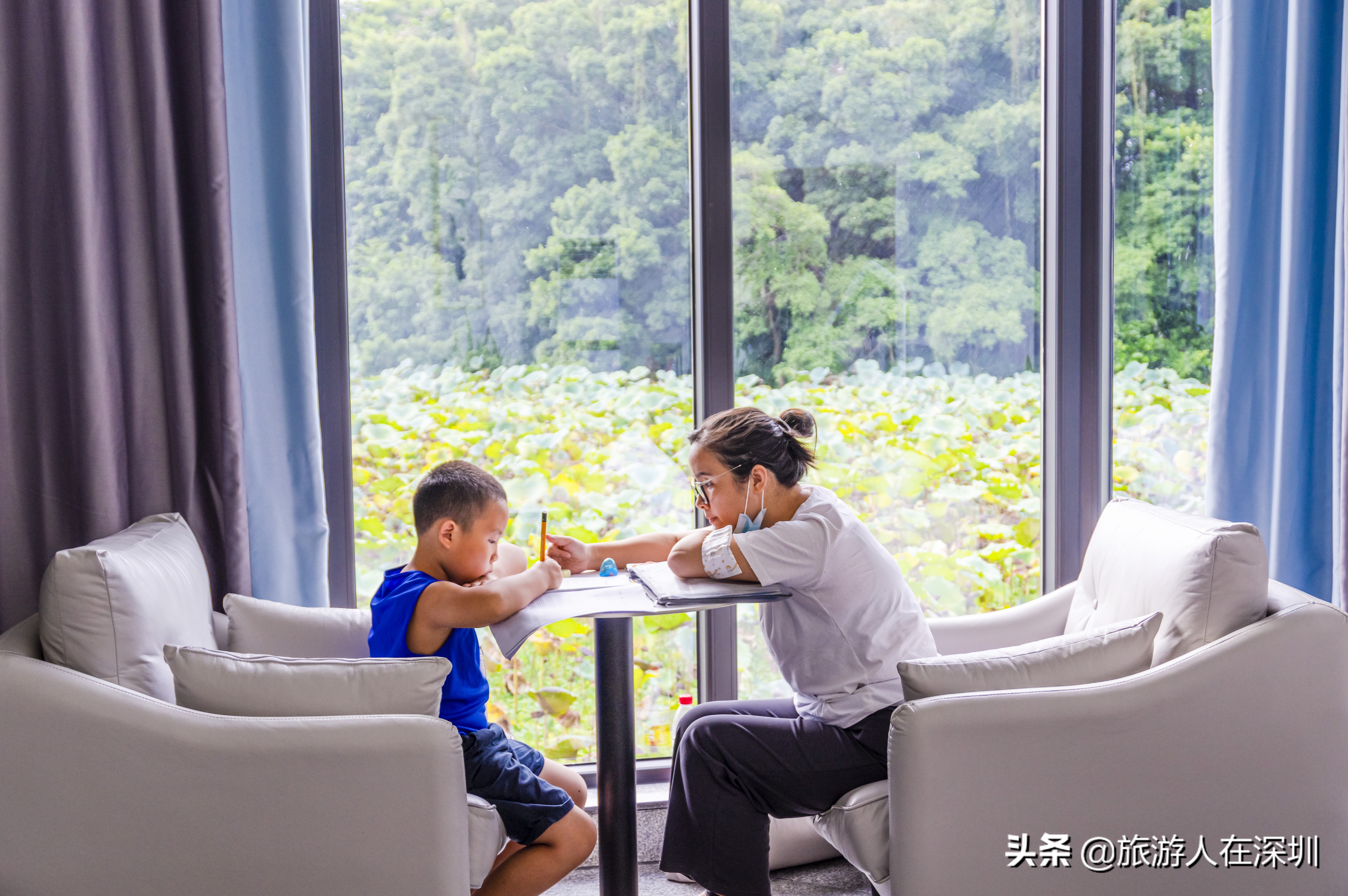 洪湖公园荷美空间开放吗,深圳洪湖荷美空间