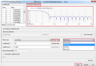 fpga设计低通滤波器,fpga低通滤波器实验