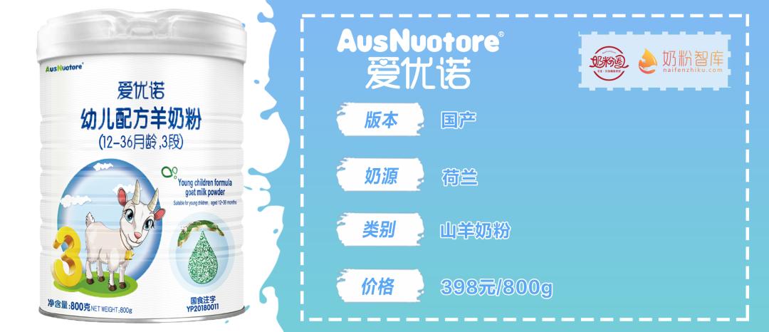 2020值得母婴店关注的羊奶粉品牌,2020最受渠道欢迎羊奶粉
