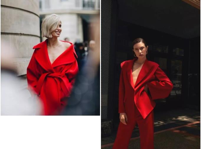 新中式红色日常穿搭,拒绝俗套的穿搭