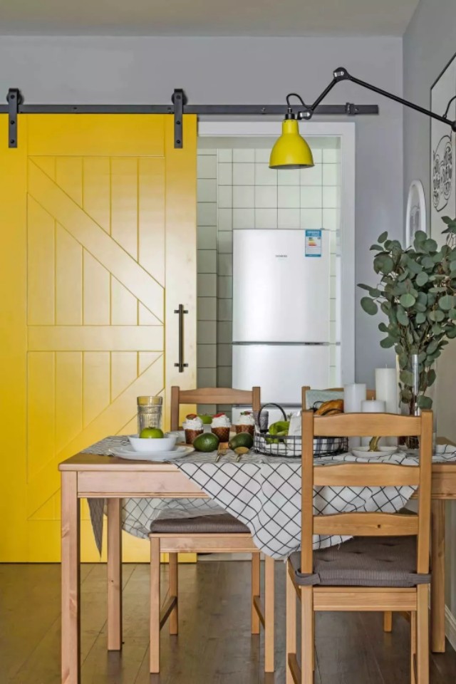 省钱隐形门造型,省钱简易门