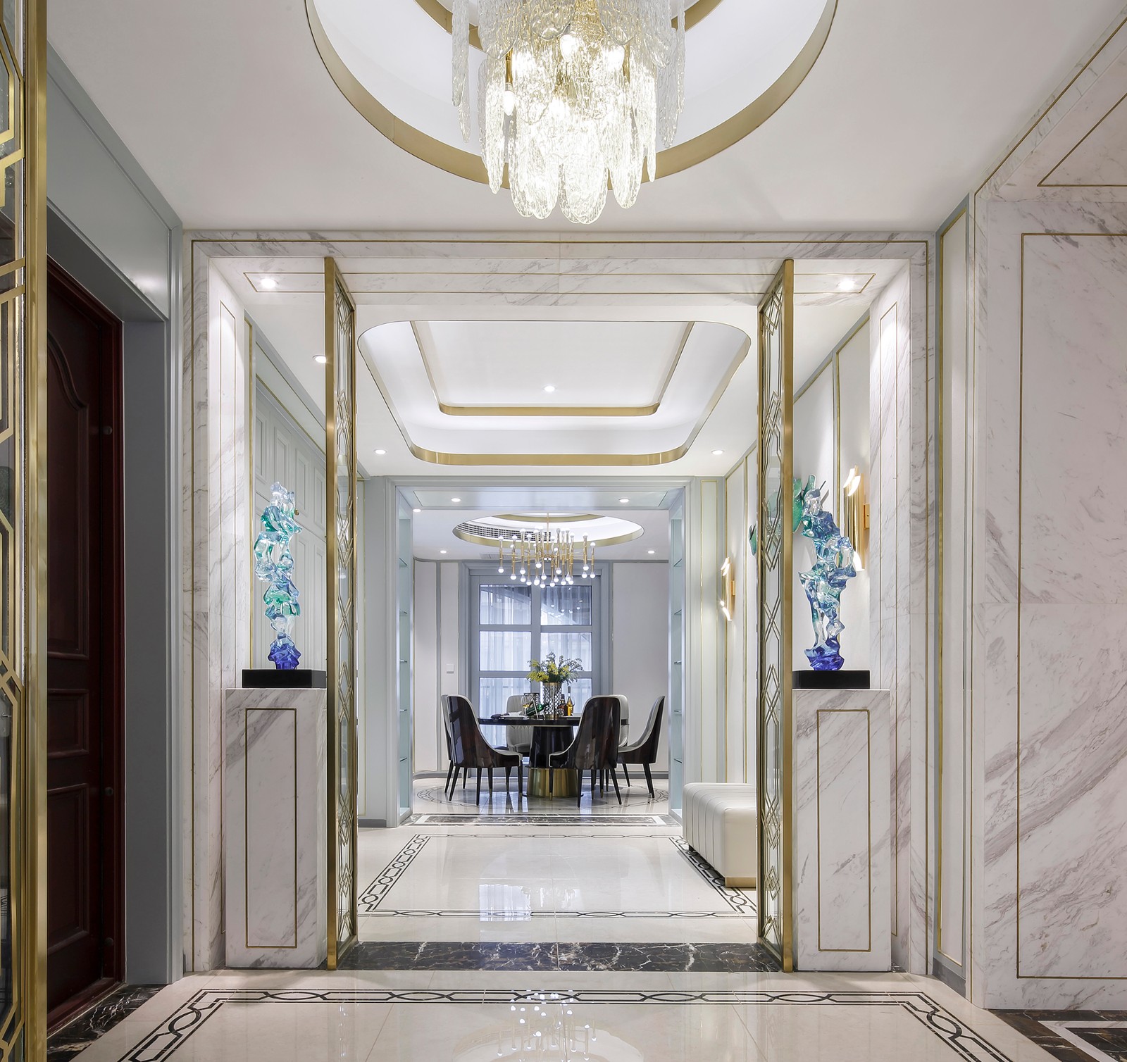 1814平米轻奢设计,146平米轻奢设计