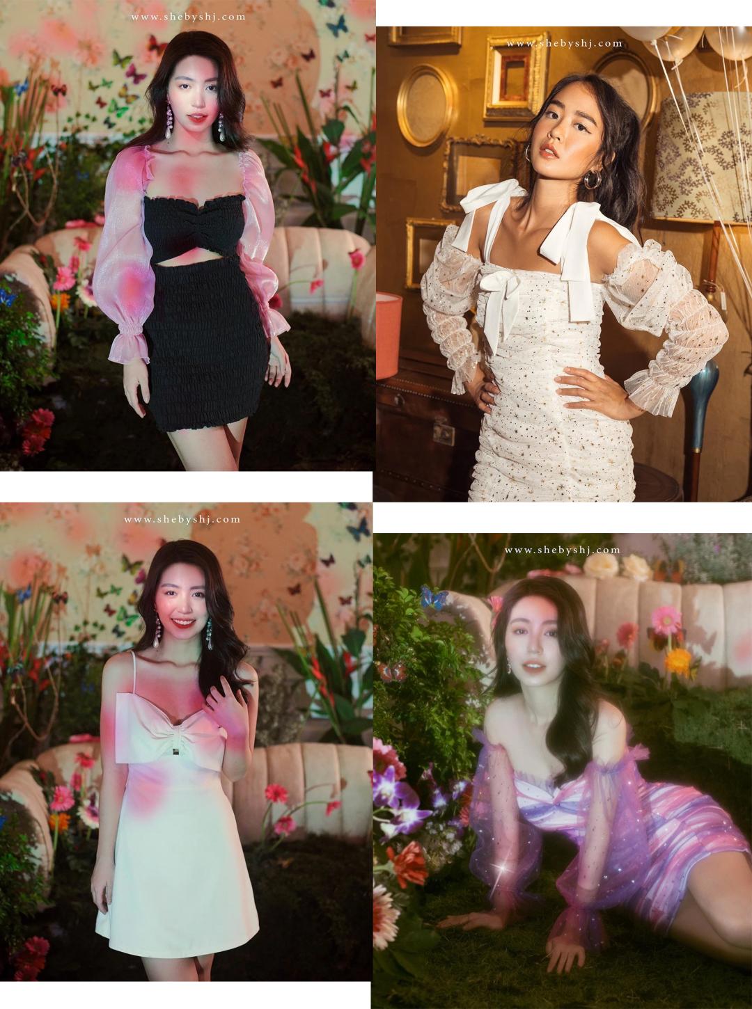 淡黄的长裙蓬松的头发现实穿搭,淡黄的长裙蓬松的头发视频穿搭