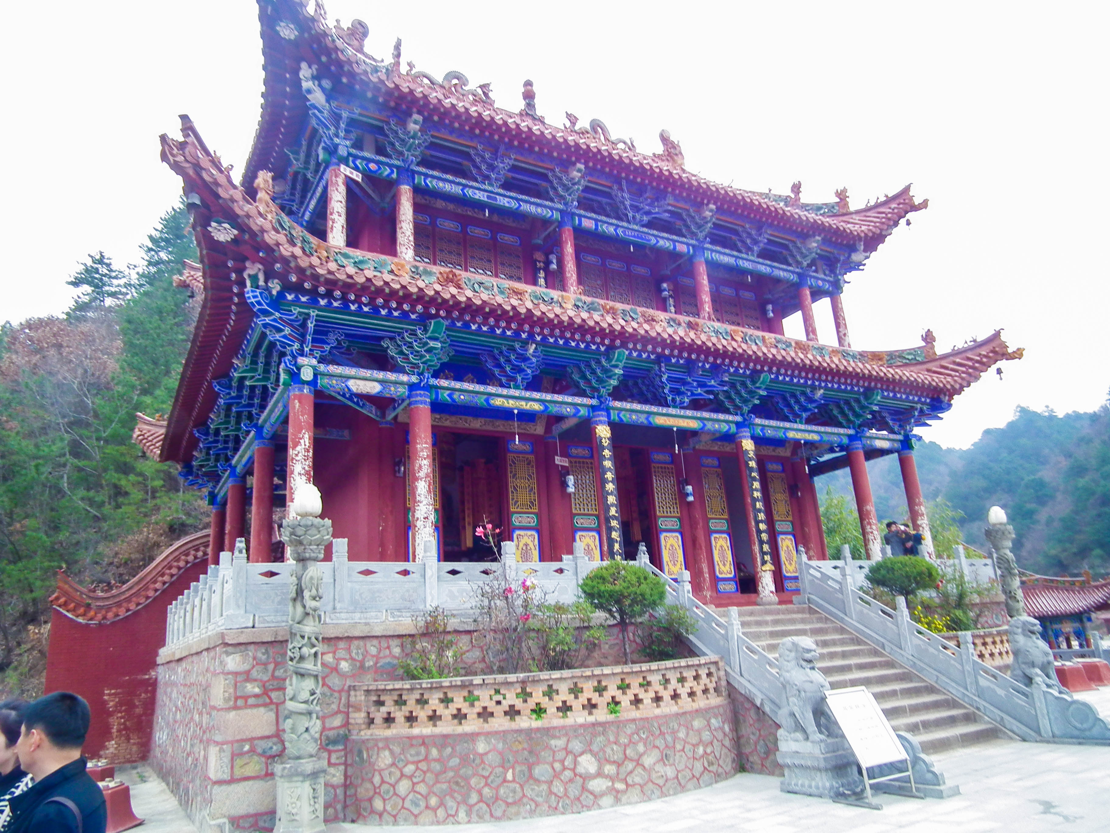 天水净土寺旅游打卡照片,天水净土寺雪景