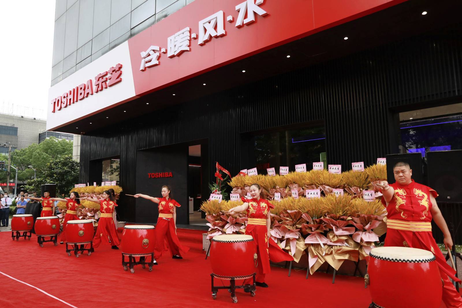 东芝空调官方旗舰店中央空调,东芝空调专卖店展厅