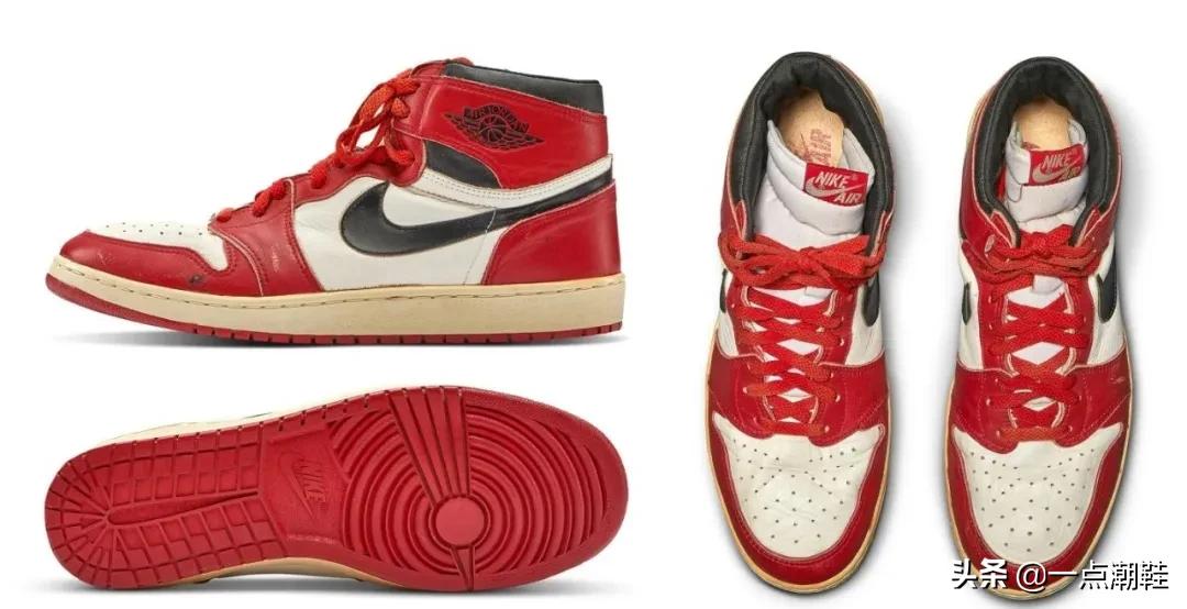 估价15万美金,乔丹亲穿AJ1今日开拍,7个细节你都知道吗?
