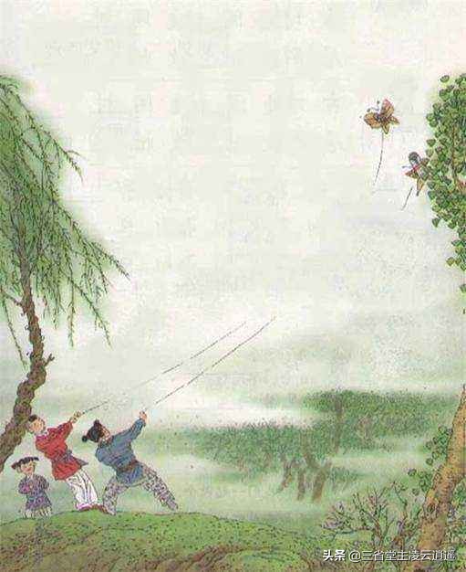 童年记忆中摇曳的风筝,儿时的风筝有谁能记住