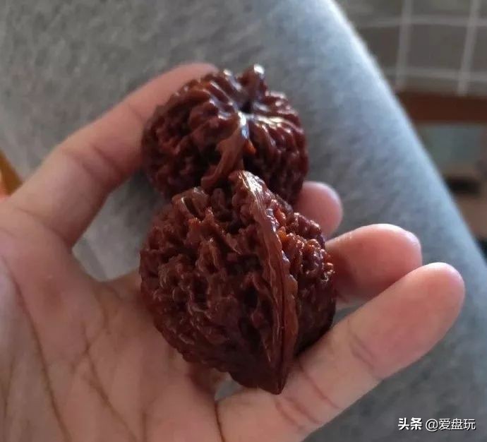 文玩核桃盘多久才会玉化,用手盘的核桃怎么玉化